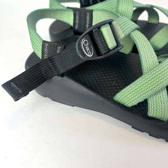 Chaco Green and Black Women's Sandals - Picture 3 of 10
